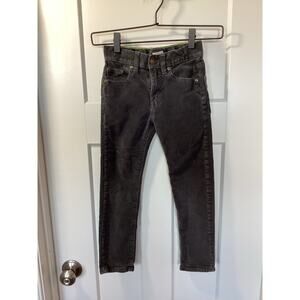 Crewcuts charcoal corduroy slacks pants boys' size 6